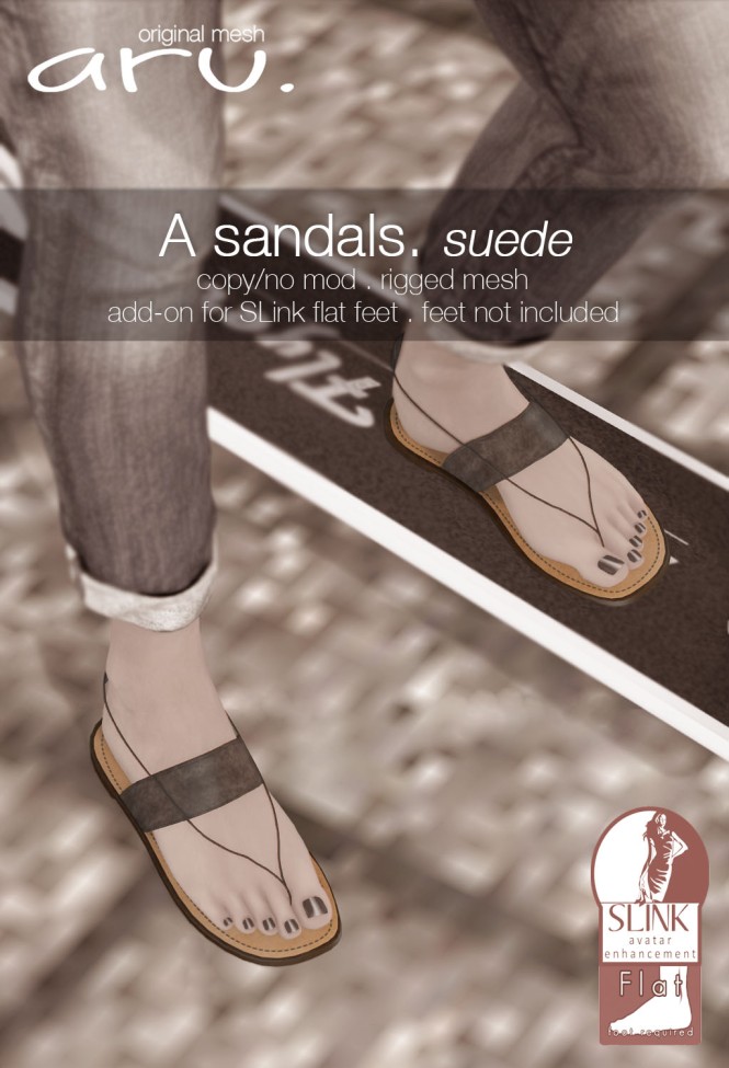 aru - A sandals suede